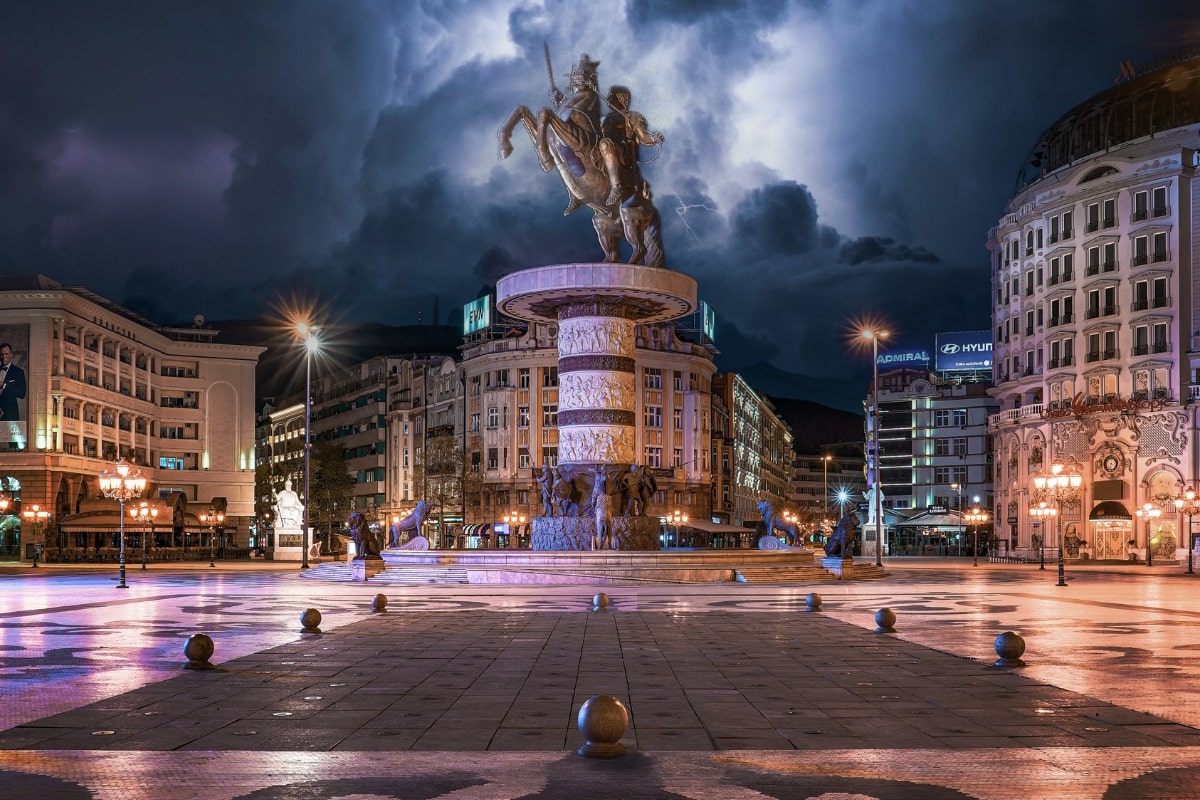 North Macedonia - Skopje Square