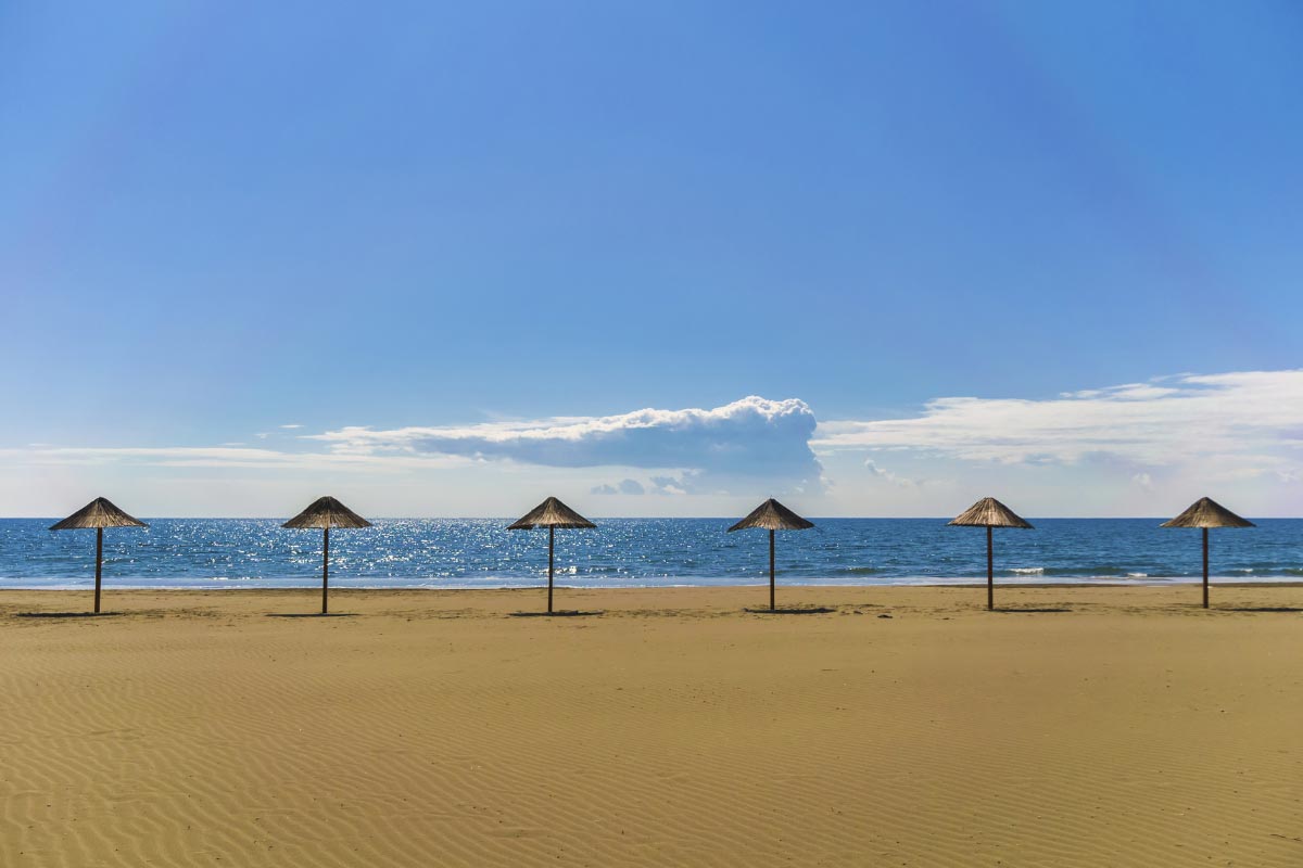 Ulcinj Montenegro beach