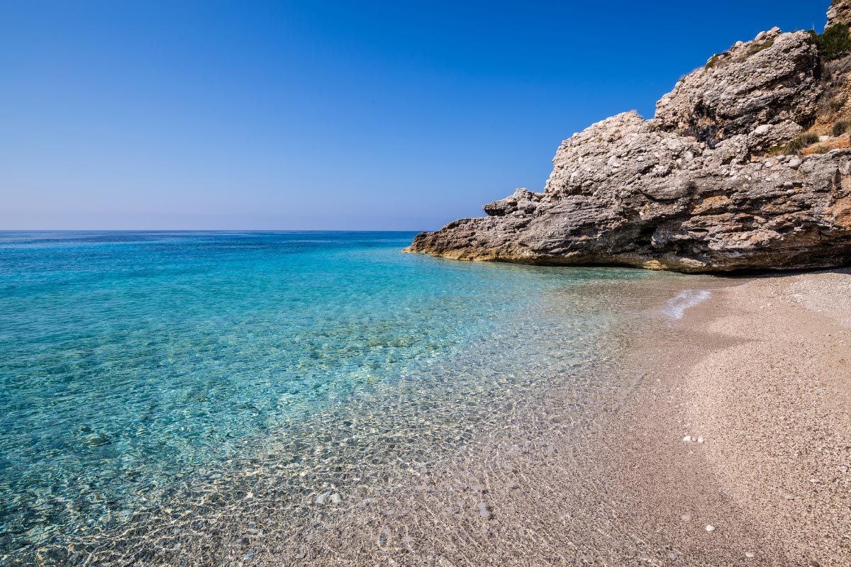 dhermi beach albania