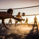 beach volleyball