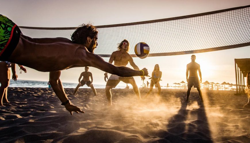 beach volleyball