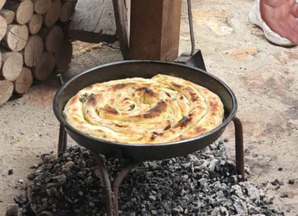 Lunch at Pirustia (Ramne Village, Ohrid)