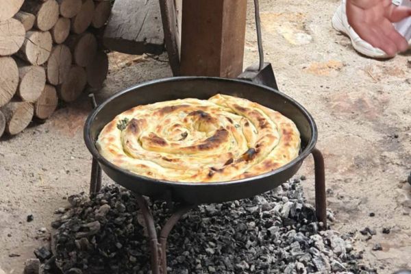Lunch at Pirustia (Ramne Village, Ohrid)