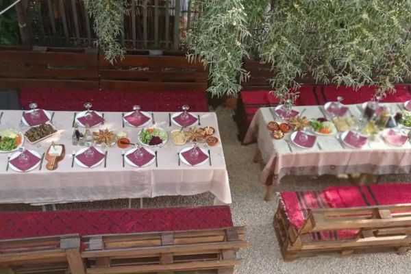 Lunch ate the Guesthouse Pirustia Nedanoski