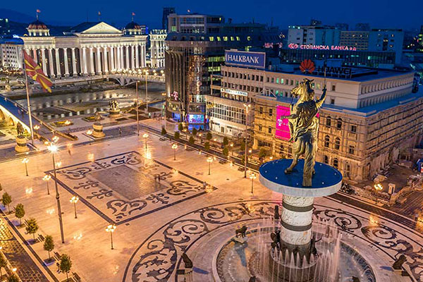 Skopje Central Square