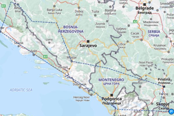 Epic Balkan Roads: From Coastal Beauty to Mountain Majesty and Historic Towns