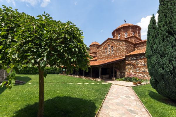 Monastery St. Leontius near town of Strumica (N.Macedonia)