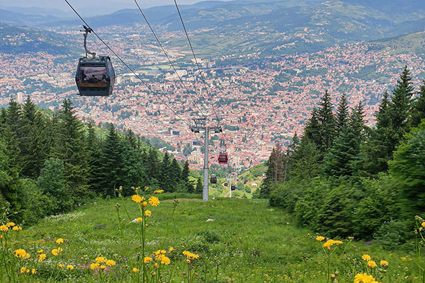 Trebević cable car