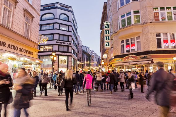 Vaci Street (Pesta, Hungary)