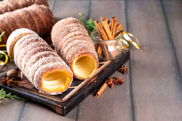 Chimney Cake (Traditional  Hungarian Dessert)