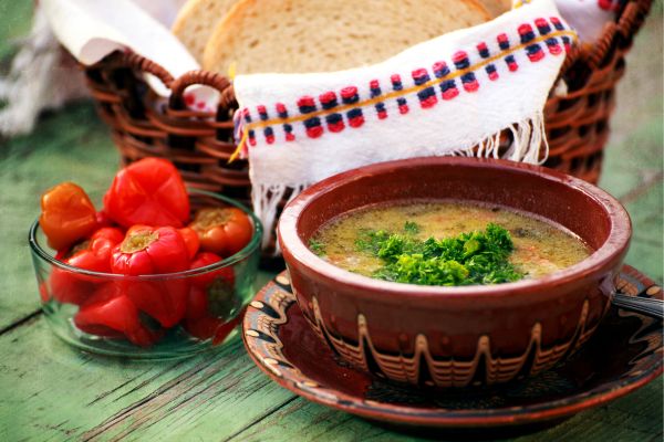 Soup (Bulgarian Traditional Food)
