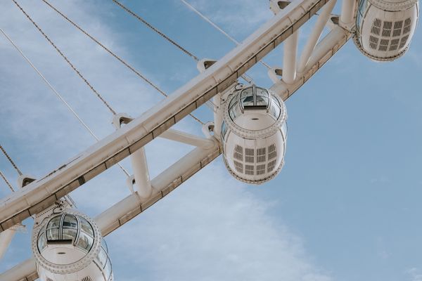 Ain Dubai Wheel on Bluewaters Island