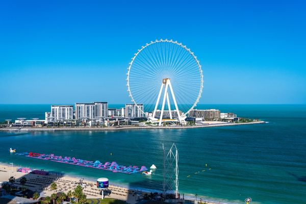 Ain Dubai (Dubai Eye) Wheel on Bluewaters Island (Dubai)