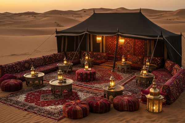 Bedouin Camp Experience with Dining and Arabic Show