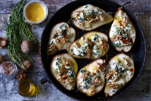 Baked Pears (Poires au Four): A classic French dessert.Popular in Lyon, though not unique to the city