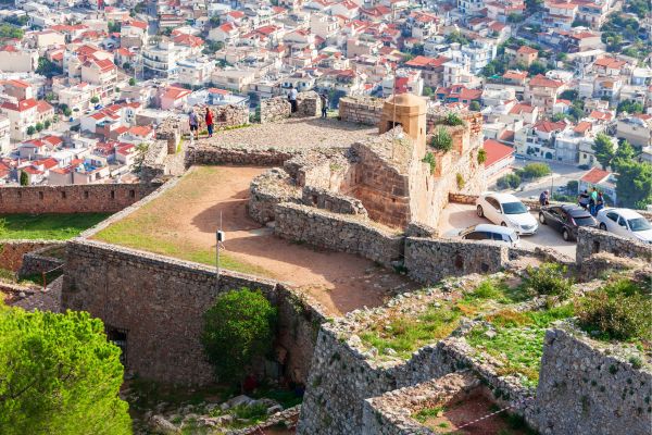 Palamidi Fortress, Nafplio: Built by the Venetians in the early 18th century, it features eight bastions and a long staircase of 999 steps leading to the top