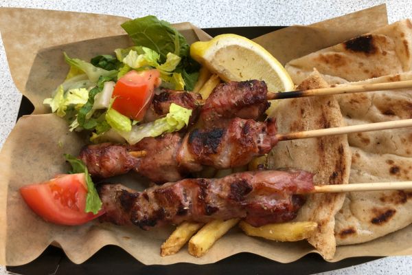 Souvlaki, Local Food (Thessaloniki)