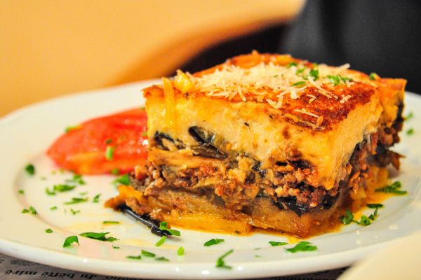 Moussaka, Local Food (Thessaloniki)